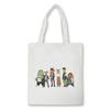 Cute Odd Taxi Anime Printing Shopper taška Ženy Estetická grafika Taška přes rameno eco Vysokokapacitní taška plátěná taška Bolsas