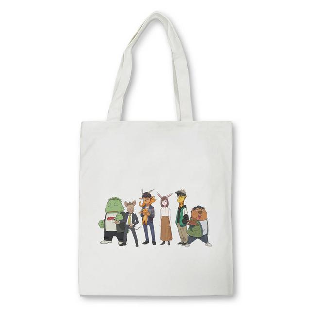 Cute Odd Taxi Anime Printing Shopper taška Ženy Estetická grafika Taška přes rameno eco Vysokokapacitní taška plátěná taška Bolsas