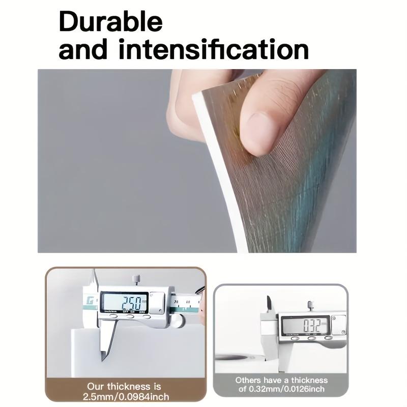 Marble Peel & Stick Baseboard Trim, 196.8"x3.95" Waterproof Self-Adhesive Wall Border, Removable PET Vinyl Sticker for Home Decor