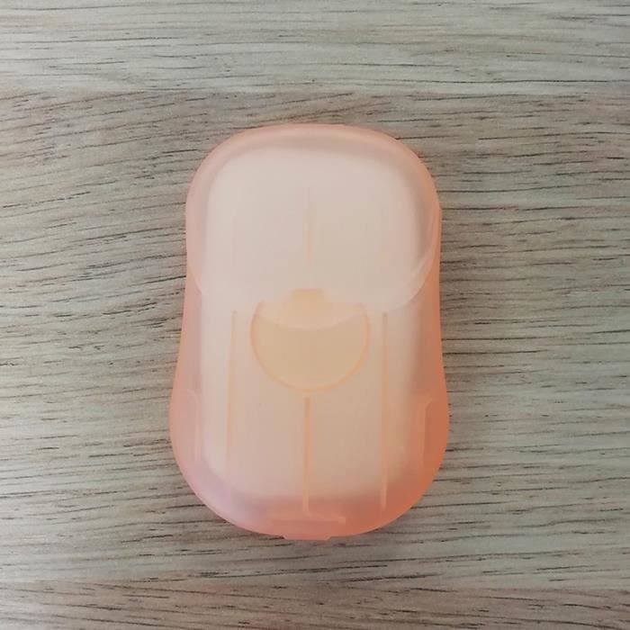 Soluble Paper Soap - SHOP-STORY - Orange Box - 20 Sheets - Antibacterial - Travel