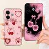 Butterfly Love Heart Bow Phone Case For Vivo V60 Lite 4G 5G V2530 / Vivo V60 V2511 T4 Pro Back Cover Soft Camera Protected Funda