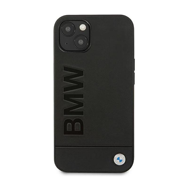 Bmw Leather Hot Stamp - Etui Iphone 14 Plus (Czarny)