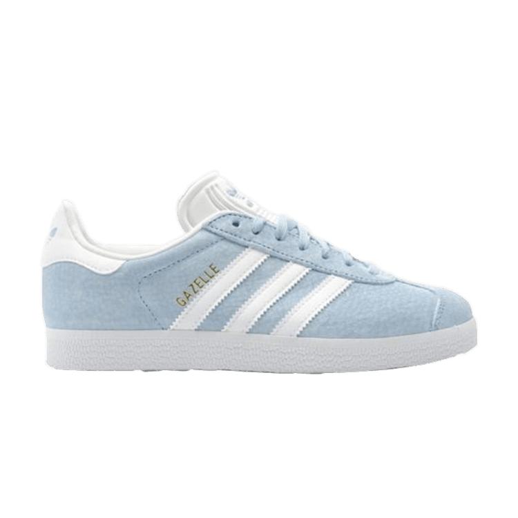 

Мужские кроссовки adidas Gazelle Clear Sky Blue White Gold-Metallic BB5481