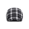 VARZAR VA Square Belt Check Hunting Cap Black Check