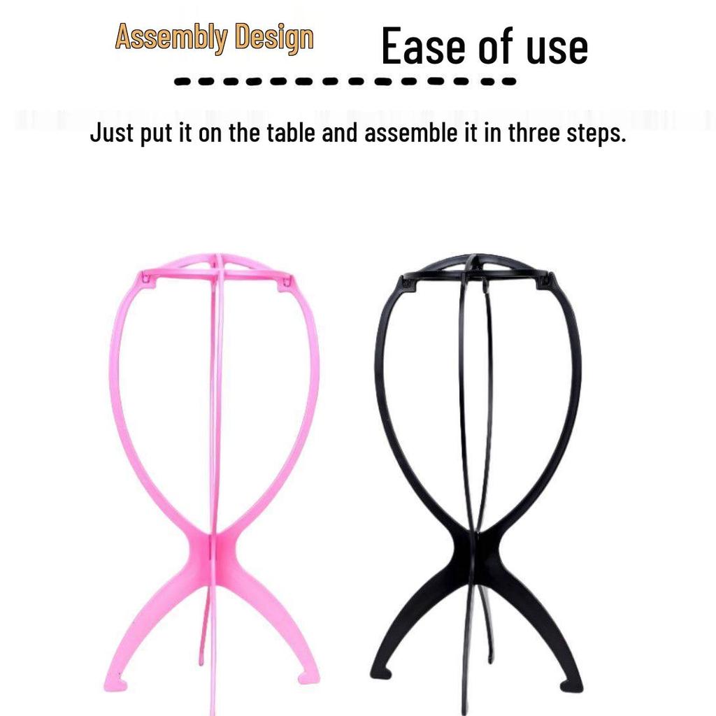 90g Plastikowy Stojak na Peruki do Fryzjerstwa i Stylizacji