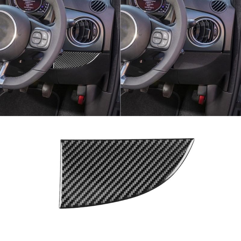 Stylish Accessories Car Air Outlet Panel Cover Carbon Fiber Stickers Car Decorative Accessories for Car for 500