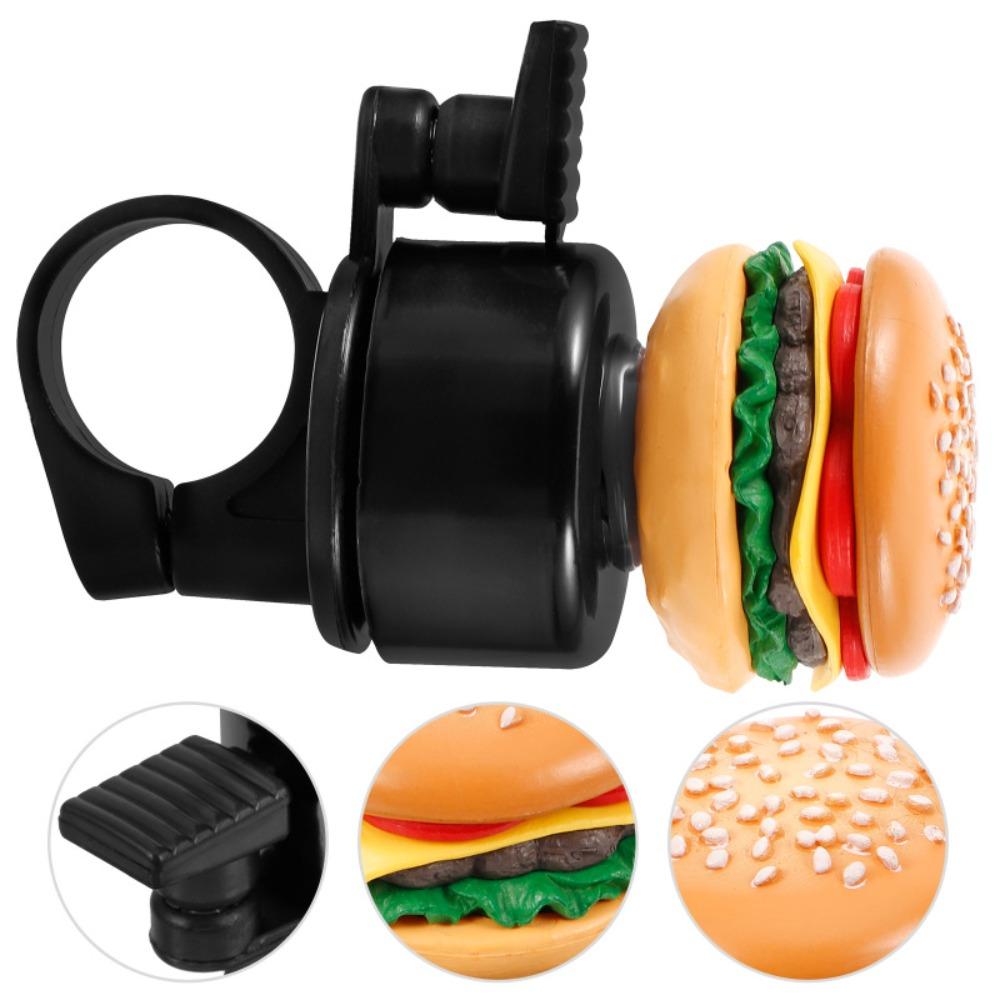 French Fries Bicycle Horn Hamburg Bike Scooter Bell Cartoon Bicycle Bell  Highway Vehicles