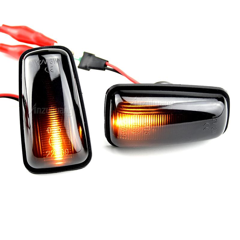 Dynamic Led Turn Signal Side Marker Light For Peugeot 306 106 406 806 Expert Partner For Citroen Berlingo Jumpy Saxo Xantia XM