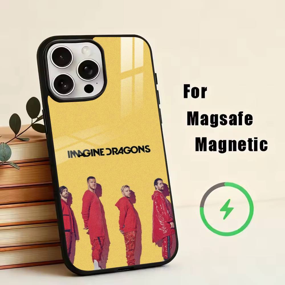 Imagine D-Dragons  Phone Case For iPhone17,16,15,14,13,12,11 Plus,Pro Magnetic with Magsafe Wireless Charging