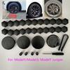 26 PIEZAS 30 PIEZAS para Model 3 Model Y Modelo 2025 Model Y Juniper Tapas Decorativas Centrales de Rueda Insignia Cubierta Protectora de Tuercas de Rueda