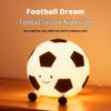 Football Silicone Night Light: Sleep Aid & Mood Lamp for Boys, Timed & Gift-Ready