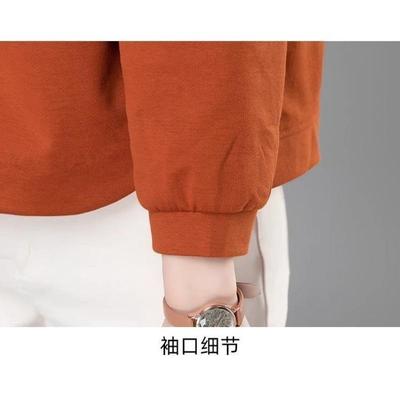 Sudadera con cremallera para mujer, holgada, con bolsillo falso, top casual, solapa, color liso, versátil, elegante, camiseta interior