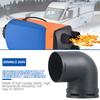 60/75mm Car Heater Elbow Duct Connector For Parking Heater Parts L-Shaped Air Pipe Elbow Outlet Connector
