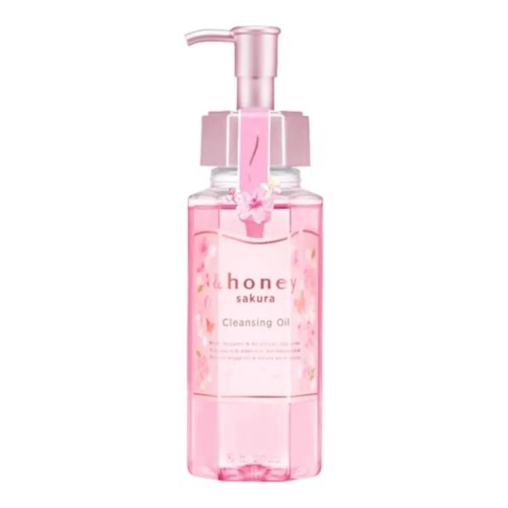

&honey Cleansing Oil Sakura 180ml 3-Piece Set