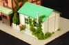 PM Office A Anitecture 03 Is the Order a Rabbit?? Ama Usagi & Sharo's House 1/150 Scale Paper Craft PP086