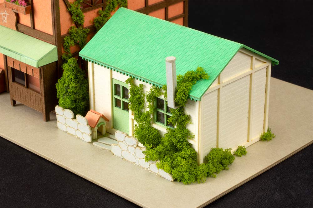 PM Office A Anitecture 03 Is the Order a Rabbit?? Ama Usagi & Sharo's House 1/150 Scale Paper Craft PP086