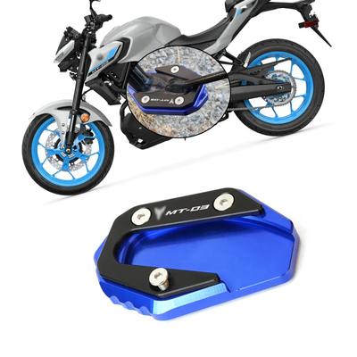 XIAXIA For MT03 YZFR3 MT-03 YZF R3 2025 CNC Motorcycle Side Stand Extension Pad