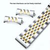 Watch Band Stainless Steel Watch Strap Metal Strap Smart Watch Band Belt Watch Band 16mm 18mm 19mm 20mm 22mm 24mm Replacement Strap Stainless Steel