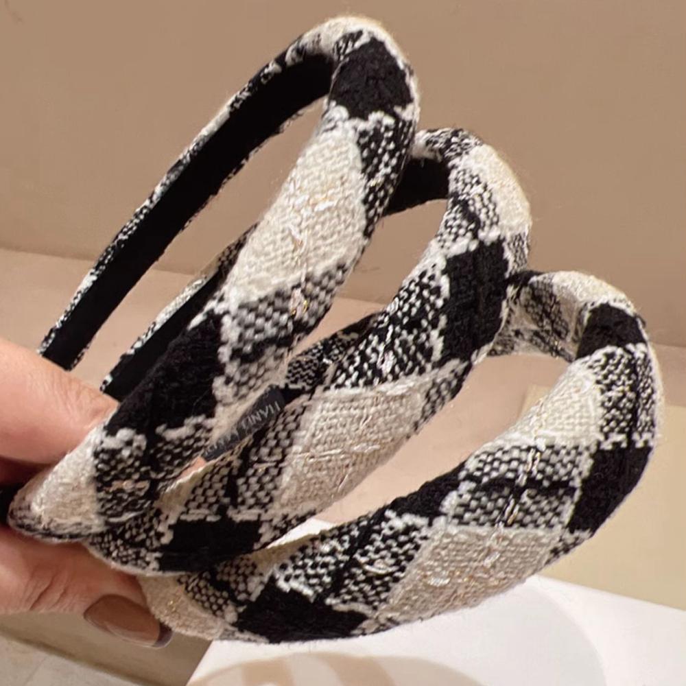 

2 Pcs French Style Hairband Woolen Cloth Hair Fasciculus Gift Headband Woman