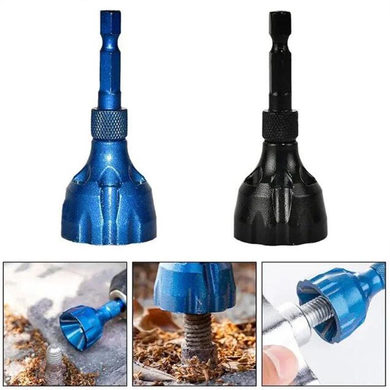 Deburring External Chamfer Tool Remove Burr Clean Bolt Tools Cutter Bolts Thread Fillet Trimming Knife Accessories 3-20mm 5-25mm
