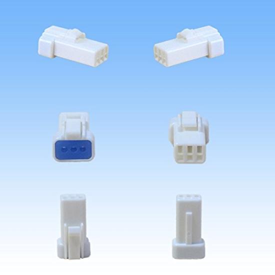 JST Japan Crimp Terminal Manufacturing 025 Type JWPF Waterproof Coupler and Terminal Set 3-Pole