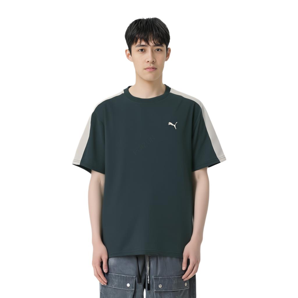 Puma Prime Retro T7 Sports Casual Fashion Crew Neck Short Sleeve T-Shirt Men Tops 634786-75
