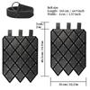 Retro Skirt Armors with Adjustable Belt Double Sides Waist Armors Medieval PU Leather Thigh Armors