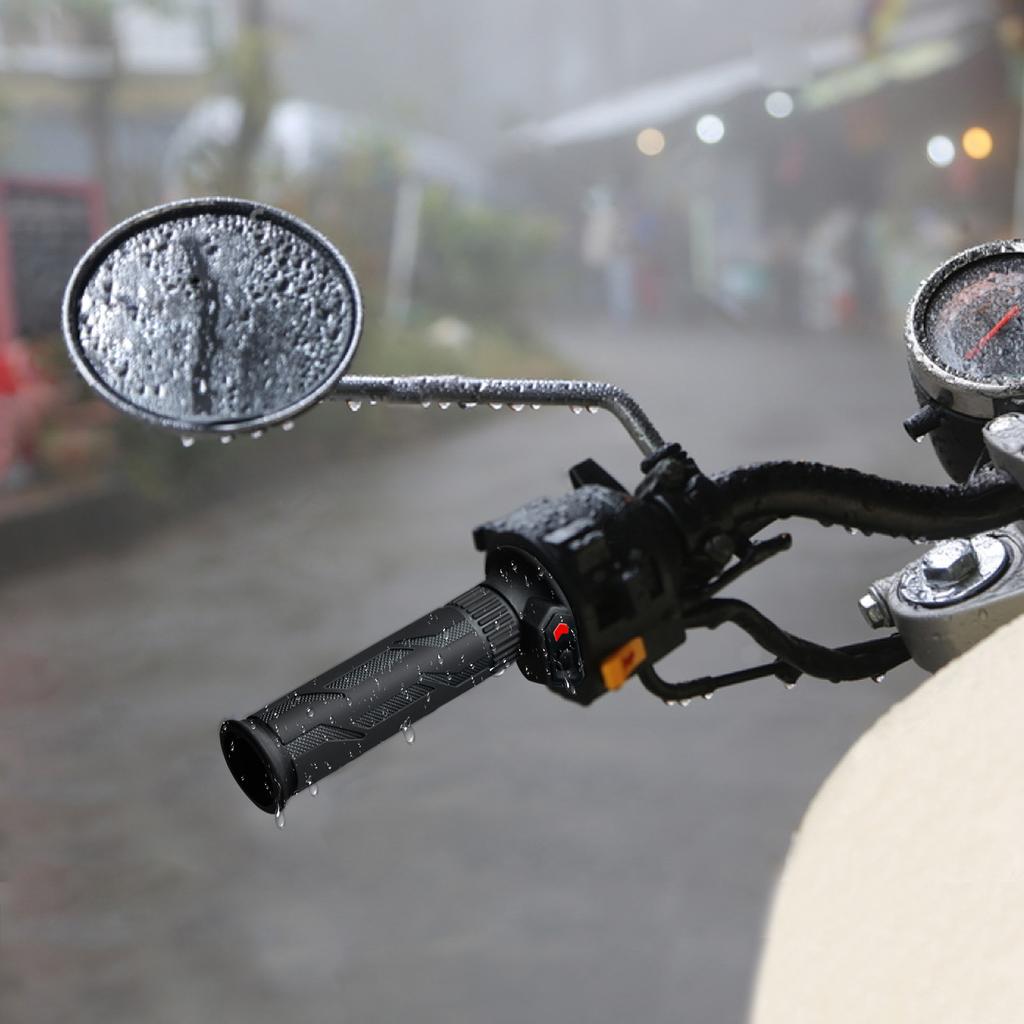 Motorcycle Electric Handlebar, Modified Handlebar Cover, Five Speed Intelligent Temperature Control, Riding Accessories, 12V