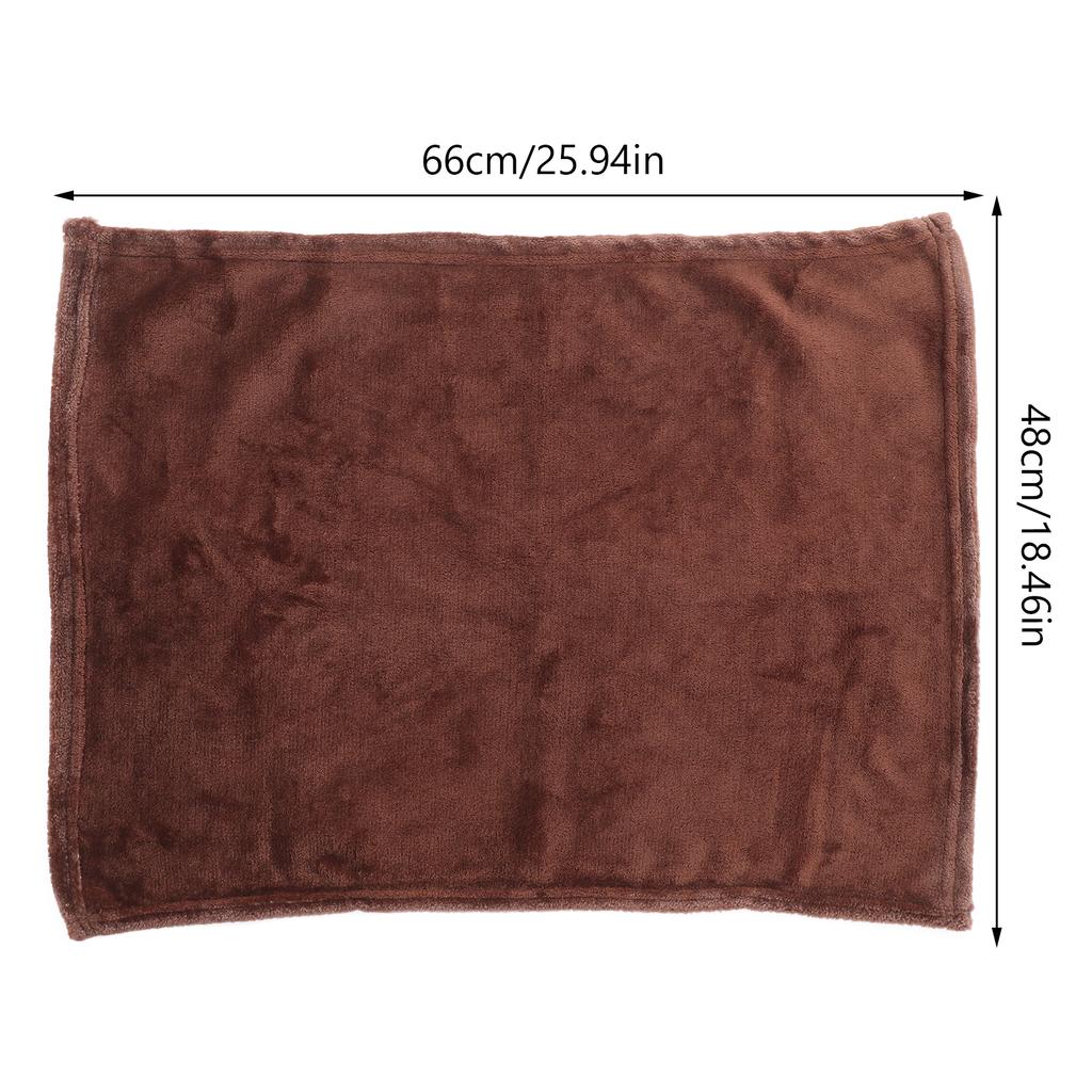 Flannel Pet Blanket Fruit Fleece Cozy Warm Bedding For Small Animals Lightweight Solid Color Blanket