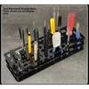 Multi Hole Tool Organizer Rack Black Desktop Tool Rack New Tool Storage Stand  Craft Tools