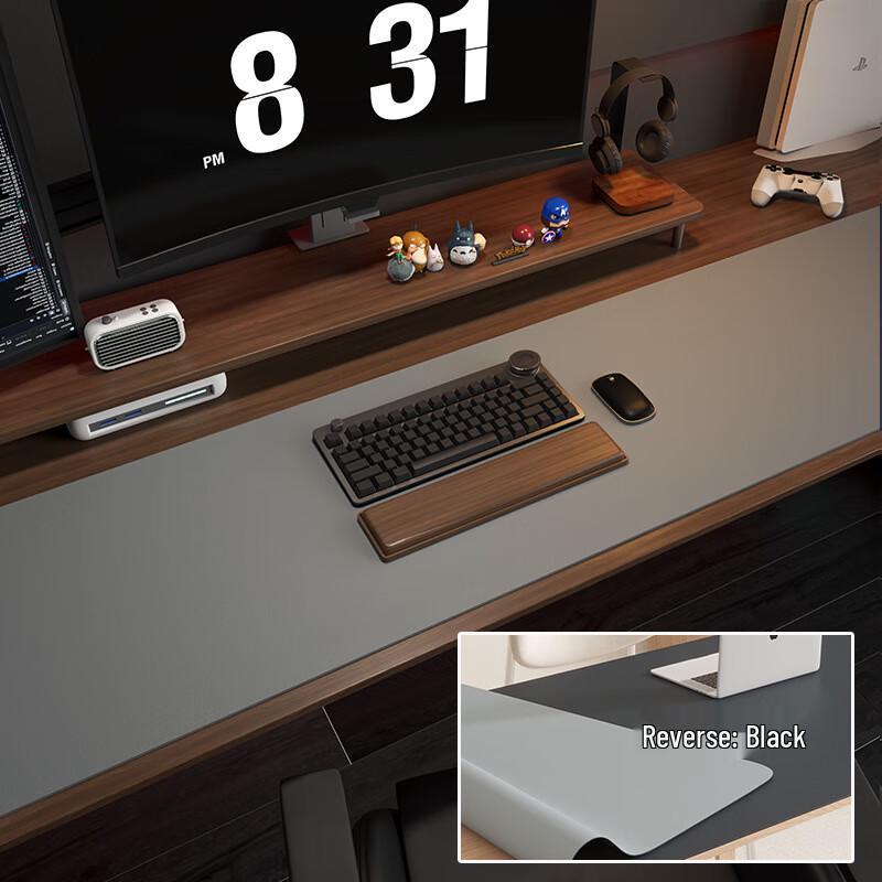 Premium Leather Computer Desk Mat