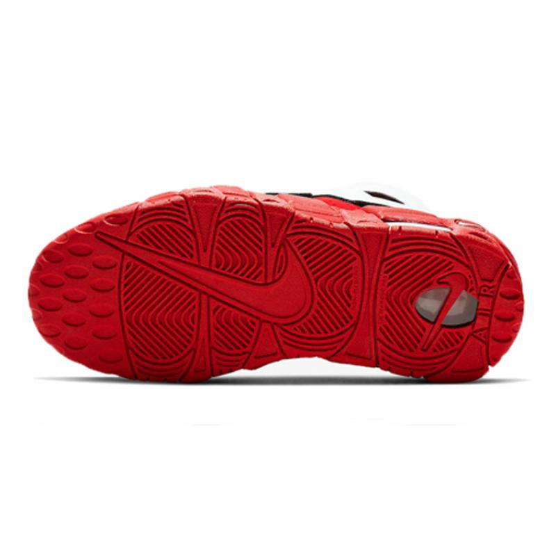 Nike Air More Uptempo University Red Black White GS Sneakers CD9402-600