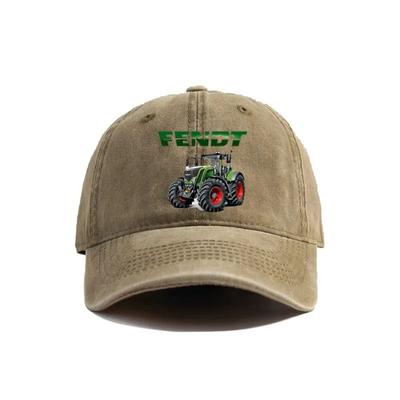 Fendt Agricultural Farming Tractors Distressed Baseball Cap Cool Men Retro Outdoor Summer Adjustable Dad Fendt Hat Casual