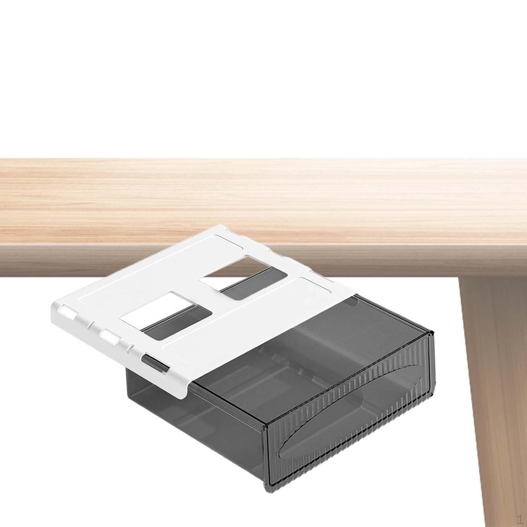 Kompakt stasjonær lagringsskuff for hjemme- og kontororganisasjoner