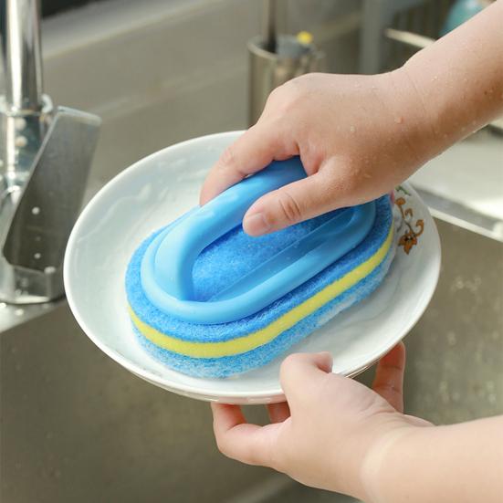 Cleaning Brush Bathtub Floor Sink Dish Scrubber Easy to Use Handcrafted Cleaning Brush Cleaning Accessory
