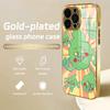 Anime Mob Psycho 100  Phone Case For iPhone18 17 16 15 14 13 12Plus Mini Pro Max Electroplated glass Phone Case
