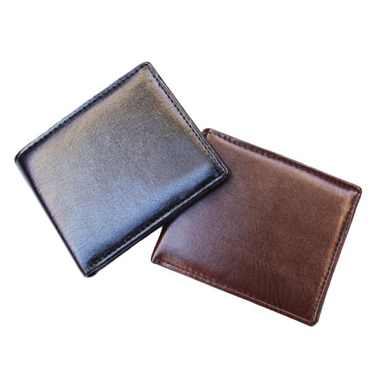 Portofel de afaceri din piele artificială pentru bărbați Suport carduri Buzunar ambreiaj Poșetă subțire Cadou