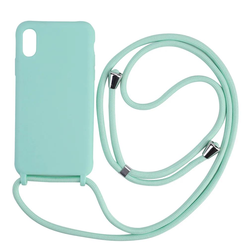 Tragekordel Silikon Handyhülle Für Samsung S22 S21 S23 S24 Ultra S20 FE S10 Plus 20 Plus Crossbody Halskette Lanyard Hülle