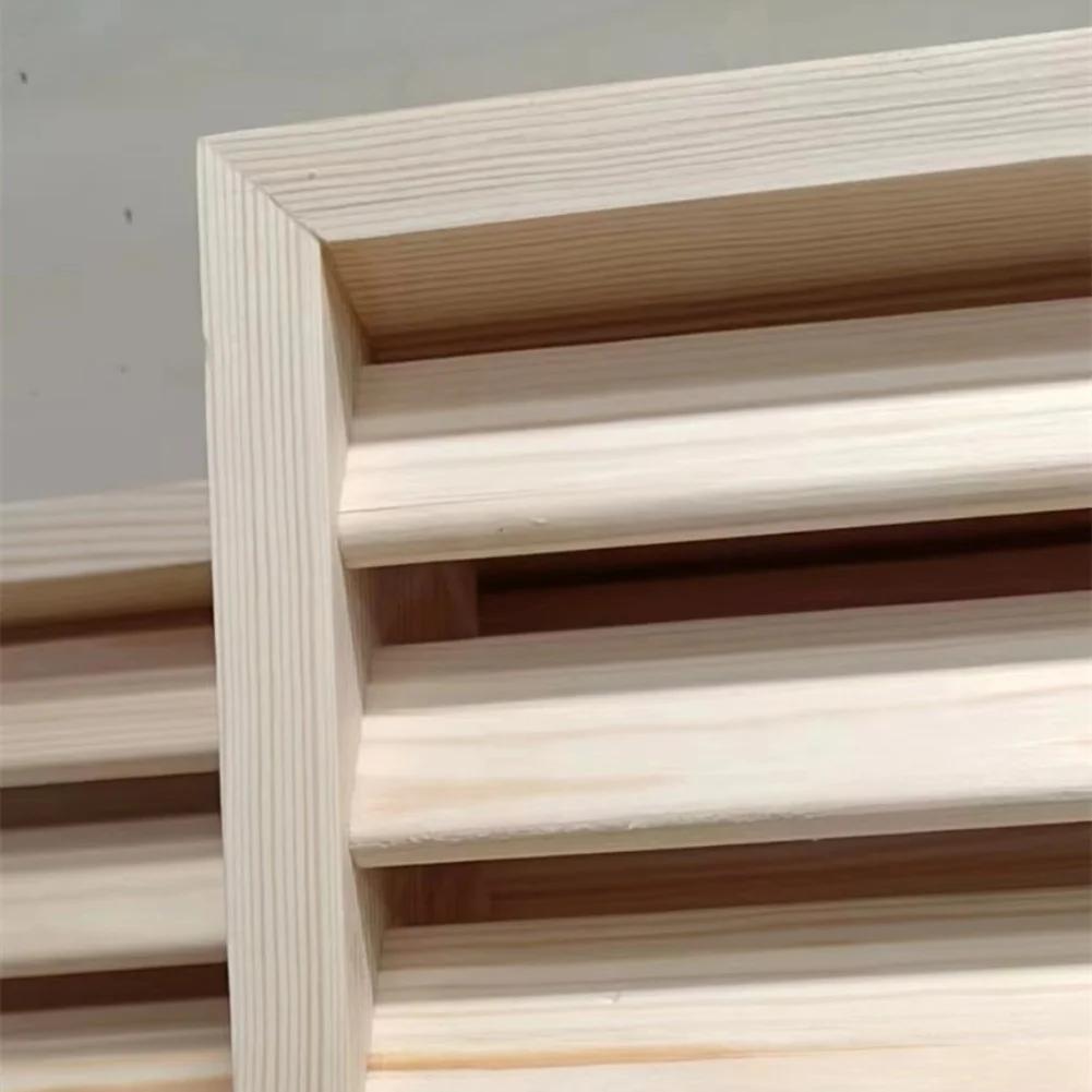 1PC Wooden Lamp Shade For Sauna Room Lamp Shade 28x22cm Long-lasting Wooden Light Shades Effortless Installation Heat Resistance