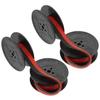 2 Sets Typewriter Ribbon for Old Manual Typewriters Spool Ink Calculator Red/black