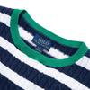 Polo Ralph Lauren Dress Set Striped Cotton Knit Pony Embroidery Kids Dress CWPO2STG2U20034-410