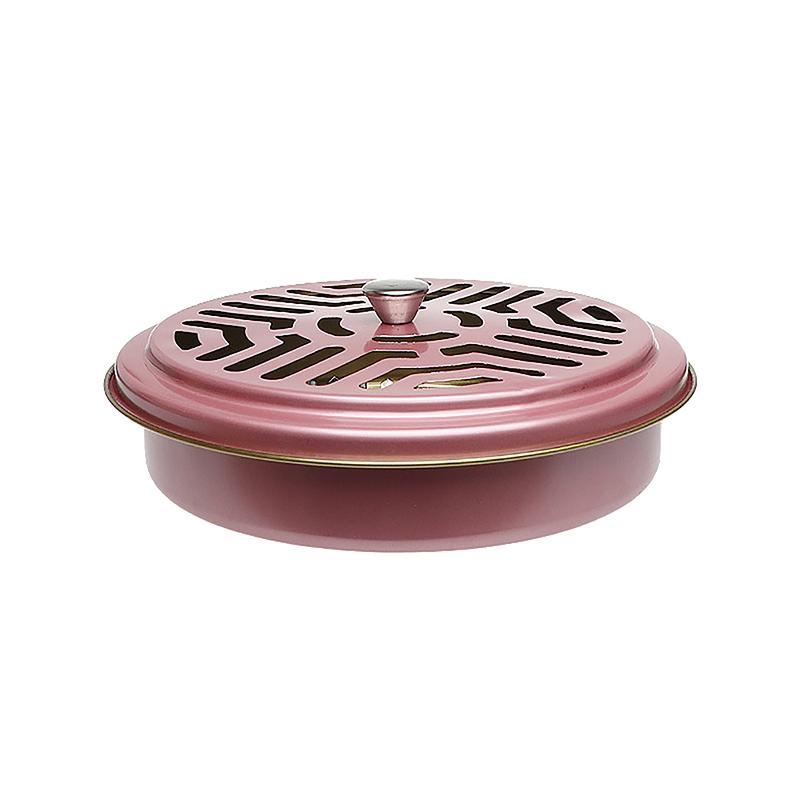 Mosquitoes Coil Holder Tray Frame Stainless Steel Round Rack Plate For Spirals