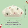 Christmas Fashion Vintage Beanie Winter French Beret Wool Hat Children Adults Perfect for Family Holiday Party Decoration