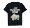 Wolf Quote I Just Really Like Wolves Clothes Wolf Clothes T-Shirt