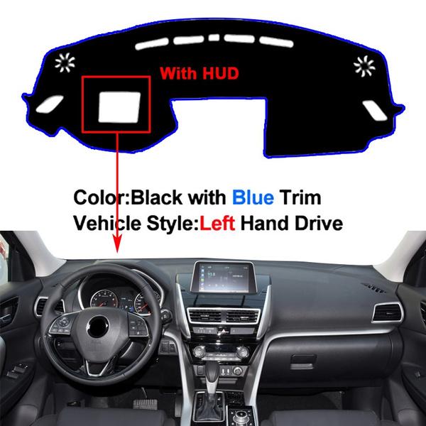 2 schichten Auto Auto Innen Dashboard Abdeckung Dash Matte Teppich Teppich Für Mitsubishi Eclipse Kreuz 2018 2019 2020 Sonnenschutz anti-slip Pad