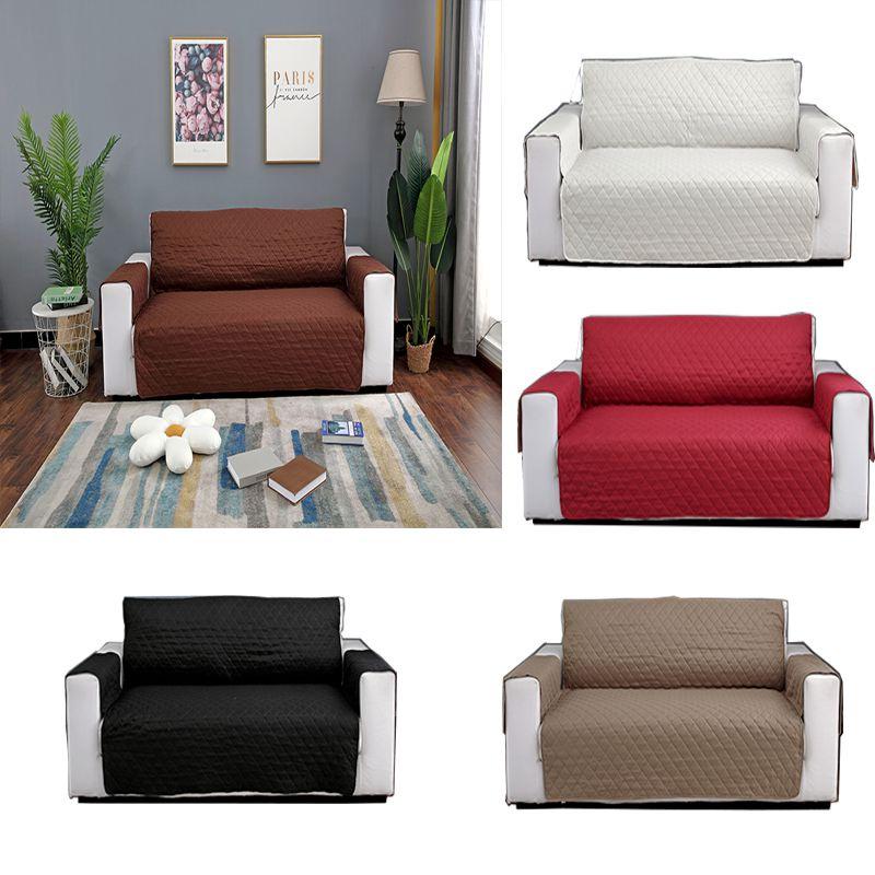 Strapazierfähiger Und Eleganter Waschbarer Sofa-Überwurf Mit Rutschfestem Armlehnendesign