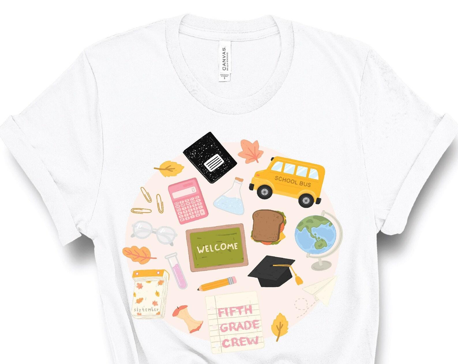 Fifth Grade Crew Shirt, 5th Grade Shirt, Fifth Grade Teacher Shirt, Teacher Shirt, Fifth Grade Team Squad Shirt, 5th Grade Teacher Shirt 3XL