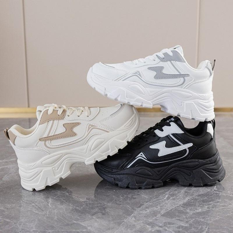 Small Versatile Dad Shoes Autumn New Thick-soled Heightening Casual Women's Shoes Student Fashion Sports Shoes