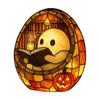 Handmade Ghost Reading Book Lamp Adorable Ghost Flickering Light Halloween Ghosts Night Light Ghost Decor