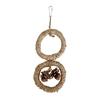 Bird Swing Toy Birdcages Hangable Perch Bird Chewing Toy Bird Entertainment Toy